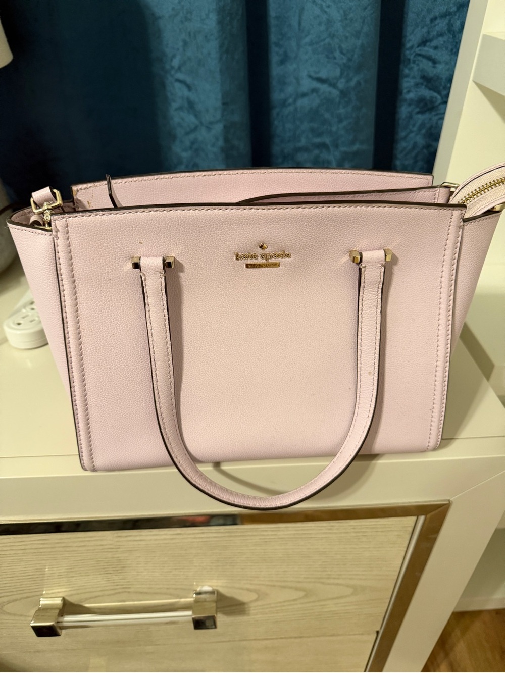 kate spade Pale Pink Structured Satchel